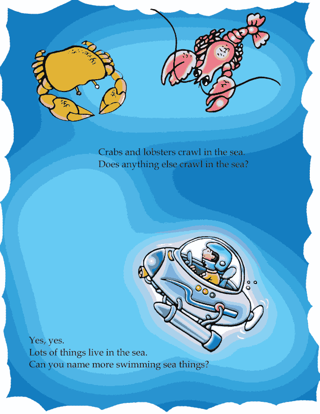 Grade 1 Reading Lesson 8 Picture Story - In The Sea (3)