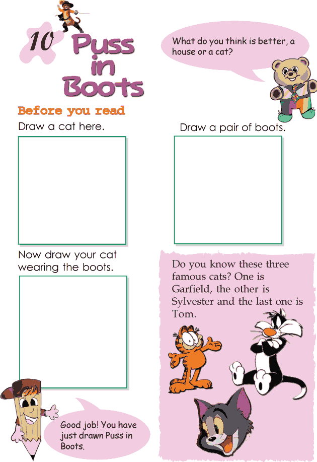 Grade 2 Reading Lesson 10 Fairy Tales - Puss In Boots