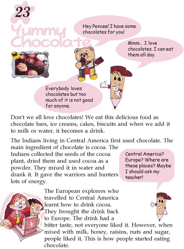 Grade 2 Reading Lesson 23 Nonfiction - Yummy Chocolate