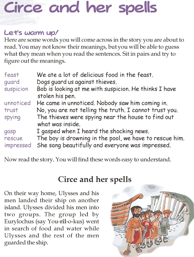 Grade 3 Reading Lesson 24 Myths And Legends - Circe And Her Spells 101 25 The Great Zeus