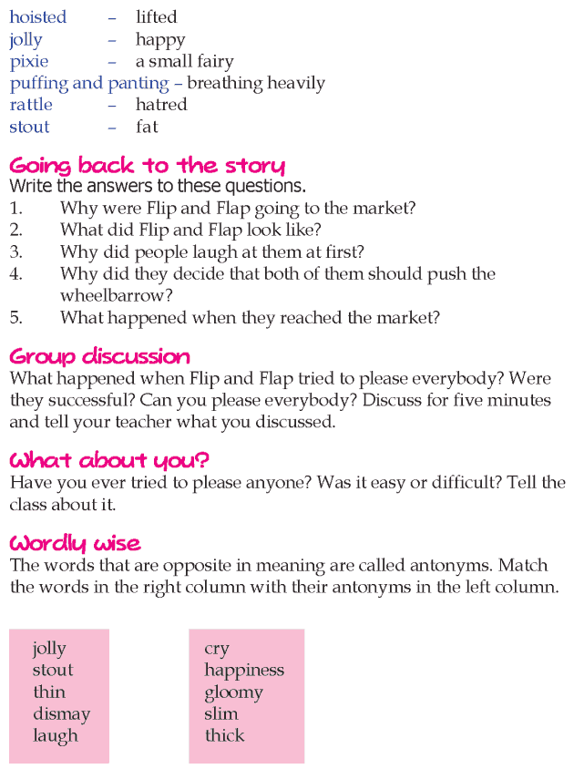 Grade 4 Reading Lesson 6 Short Stories - You Cant Please Everybody (4)