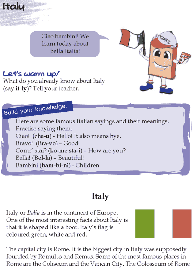 Grade 5 Reading Lesson 22 Nonfiction - Italy