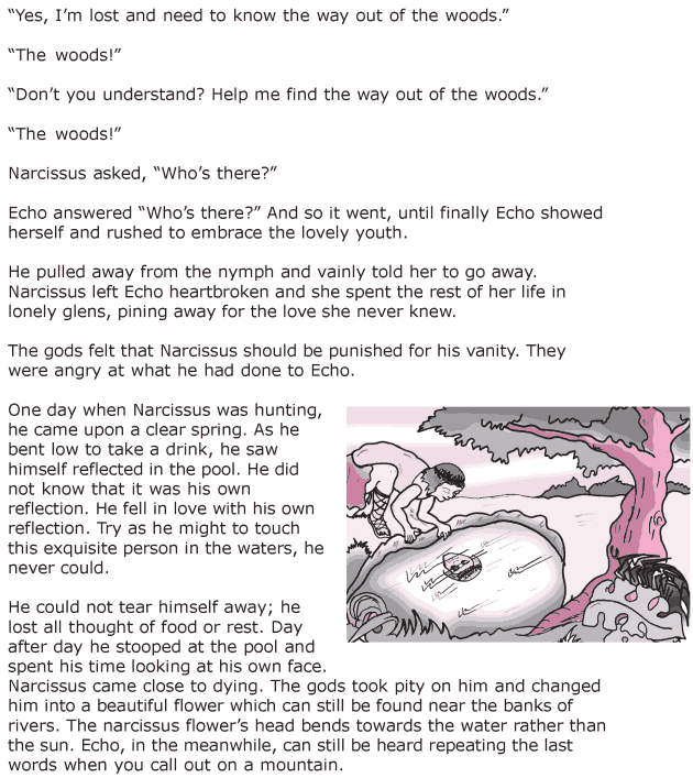 Grade 6 Reading Lesson 16 Myths And Legends - Echo And Narcissus (1)