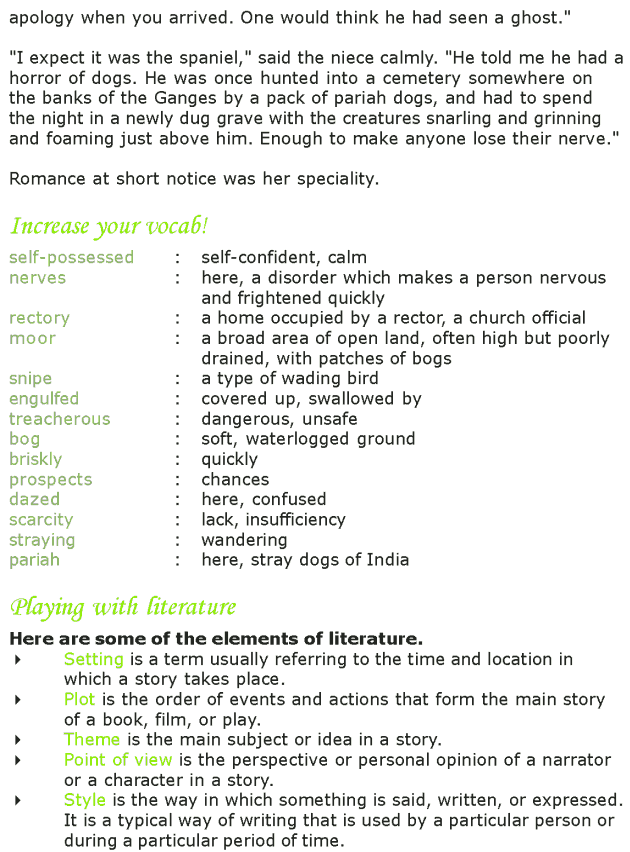 Grade 7 Reading Lesson 1 Short Stories - The Open Window (4)